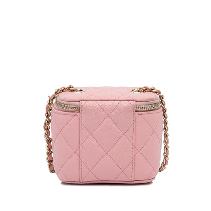 Chanel Mini Classic Caviar Vanity Case (SHG-kgbpy5)