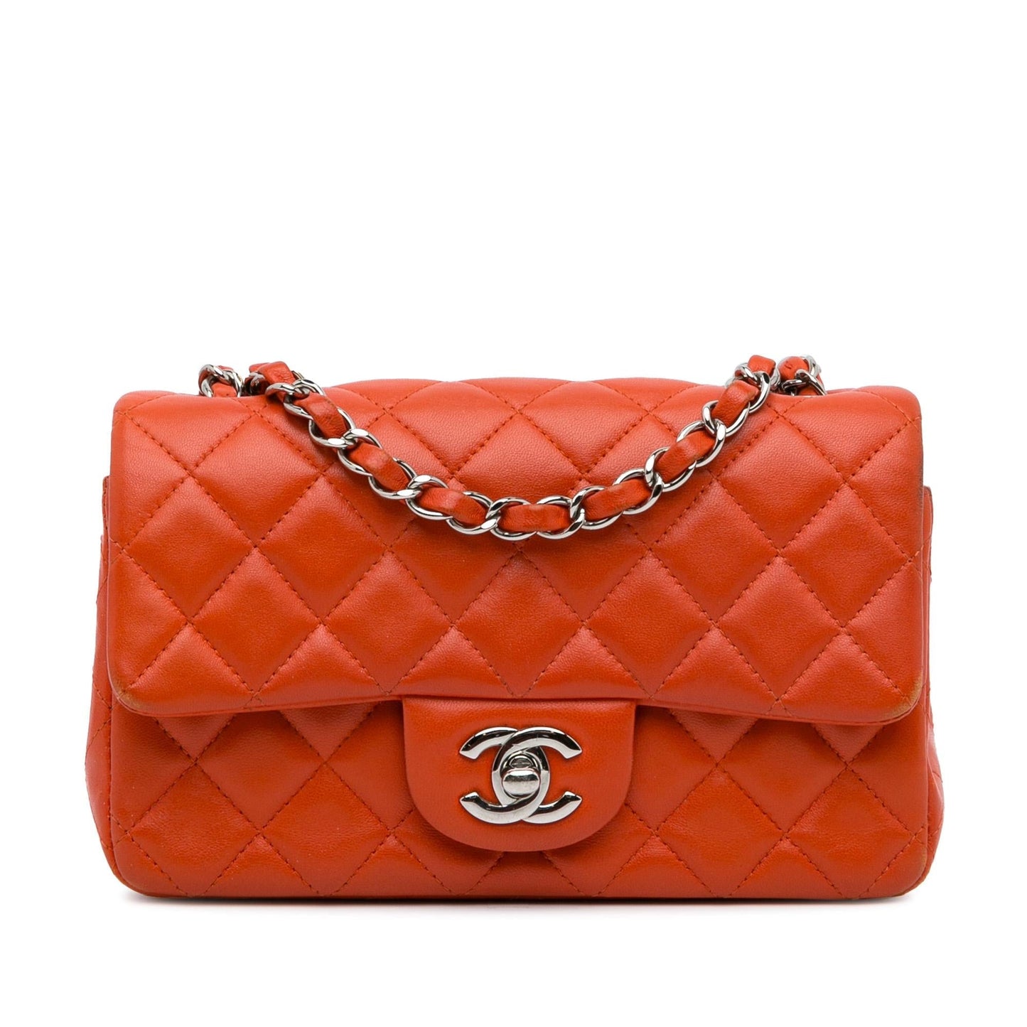 Chanel Mini Classic Lambskin Rectangular Single Flap
