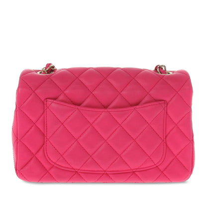 Chanel Mini Classic Lambskin Rectangular Single Flap (SHG-xTQk8y)