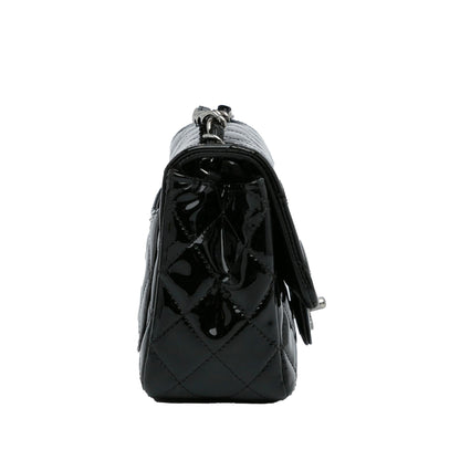Chanel Mini Classic Square Patent Single Flap (SHG-rUMkrs)