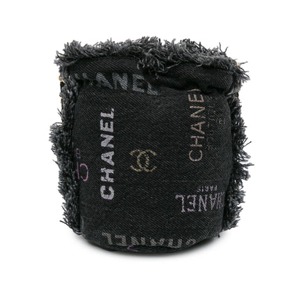 Chanel Mini Denim Mood Bucket with Chain (SHG-B4ElfD)