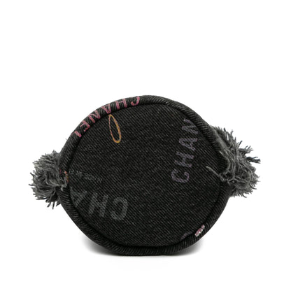 Chanel Mini Denim Mood Bucket with Chain (SHG-1oNNTU)