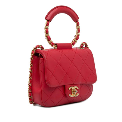 Chanel Mini In the Loop Flap Bag (SHG-2yRjg8)
