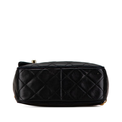 Chanel Mini Lambskin CC Tassel Camera Crossbody (SHG-OVHh6m)