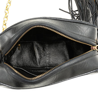Chanel Mini Lambskin CC Tassel Camera Crossbody (SHG-OVHh6m)
