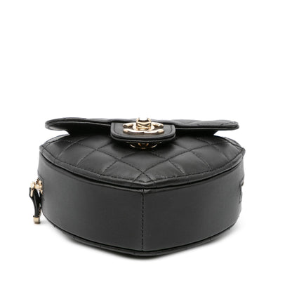 Chanel Mini Lambskin CC in Love Heart Crossbody