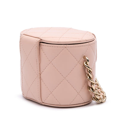 Chanel Mini Lambskin Elegant Chain Vanity Case