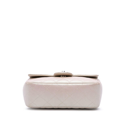 Chanel Mini Rectangular Classic Iridescent Lambskin Single Flap