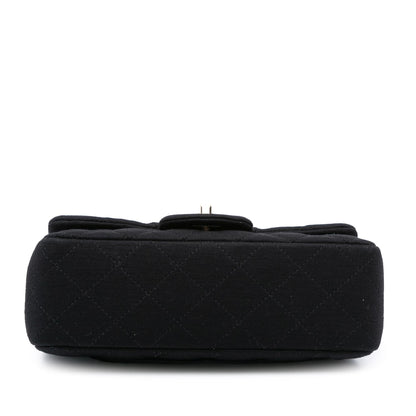 Chanel Mini Rectangular Classic Jersey Single Flap