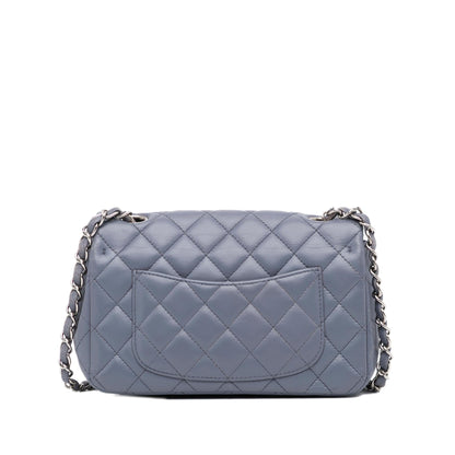 Chanel Mini Rectangular Classic Lambskin Single Flap (SHG-vQkc6V)