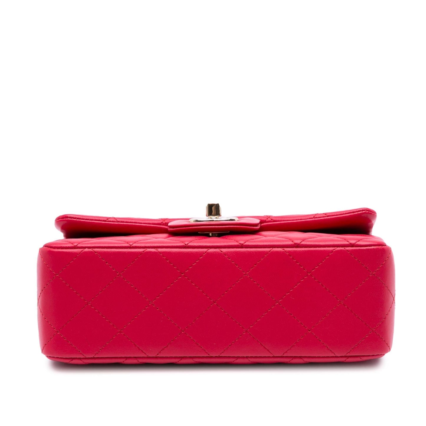 Chanel Mini Rectangular Classic Lambskin Single Flap