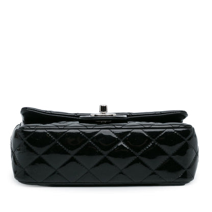 Chanel Mini Rectangular Classic Patent Single Flap (SHG-H2RONy)
