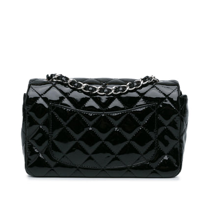 Chanel Mini Rectangular Classic Patent Single Flap (SHG-0ku6lp)