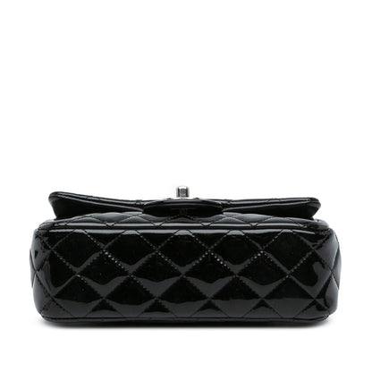 Chanel Mini Rectangular Classic Patent Single Flap (SHG-5JDrQh)