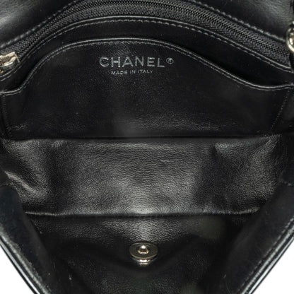 Chanel Mini Rectangular Classic Patent Single Flap (SHG-5JDrQh)