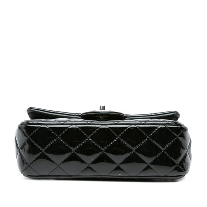 Chanel Mini Rectangular Classic Patent Single Flap (SHG-zYcSdt)
