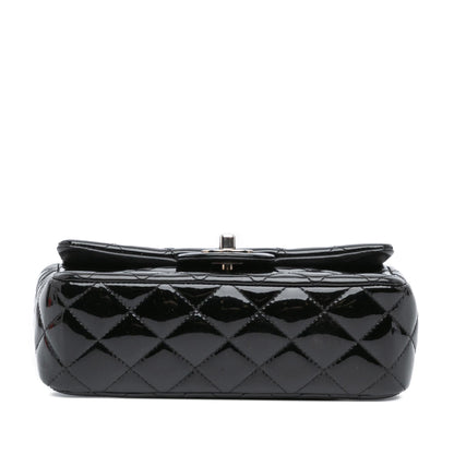 Chanel Mini Rectangular Classic Patent Single Flap