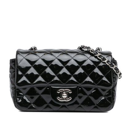 Chanel Mini Rectangular Classic Patent Single Flap