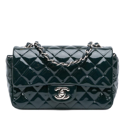 Chanel Mini Rectangular Classic Patent Single Flap