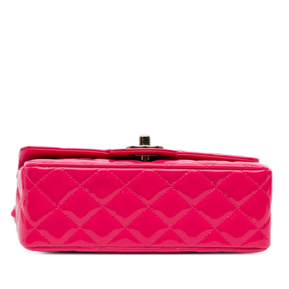Chanel Mini Rectangular Classic Patent Single Flap