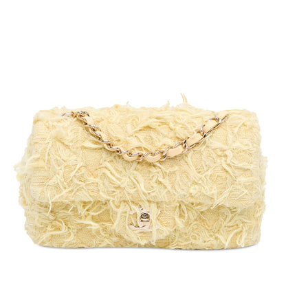 Chanel Mini Rectangular Classic Tweed Single Flap