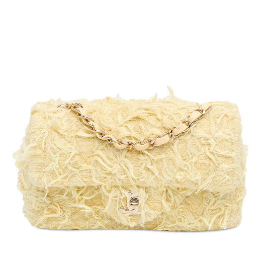 Chanel Mini Rectangular Classic Tweed Single Flap