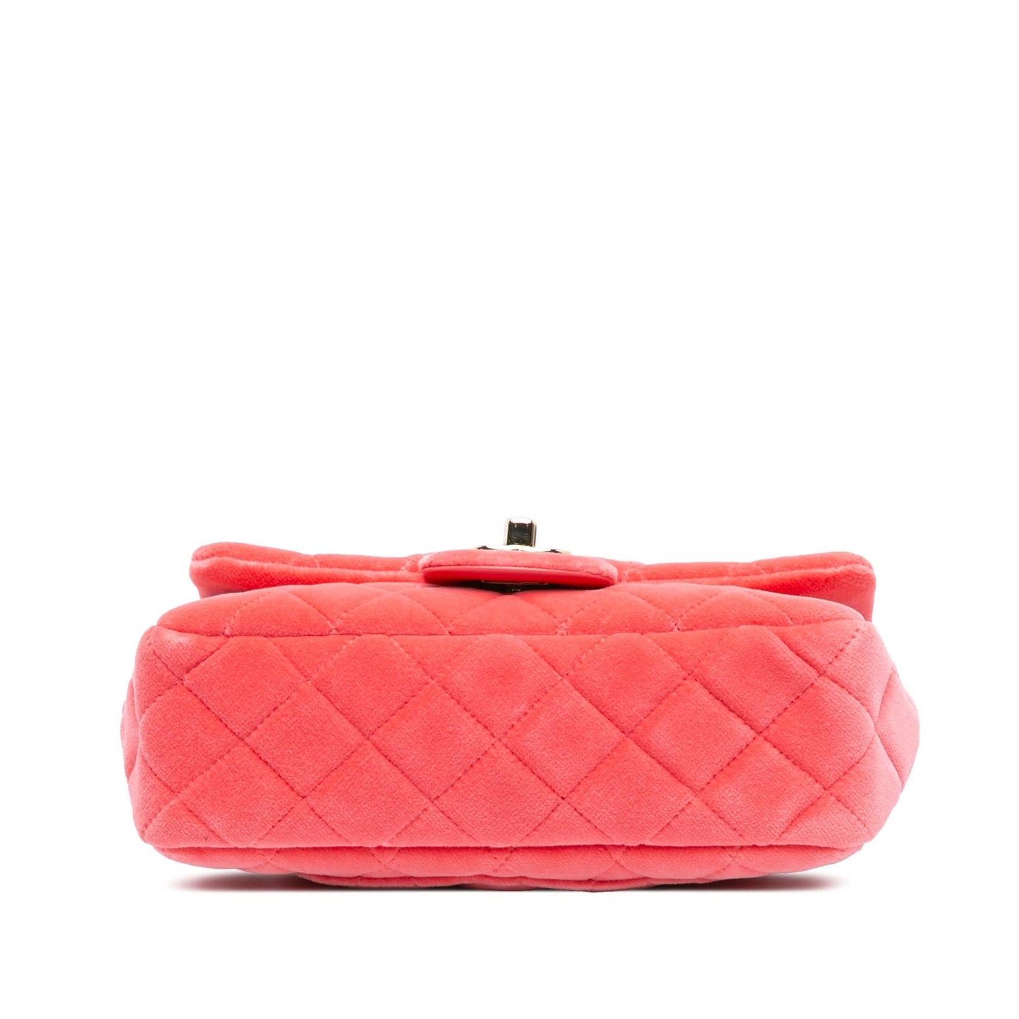 Chanel Mini Rectangular Velvet Pearl Crush Flap