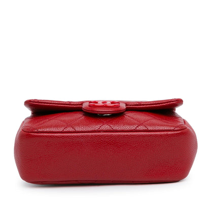 Chanel Mini Square Caviar Incognito Flap (SHG-FUMUNQ)