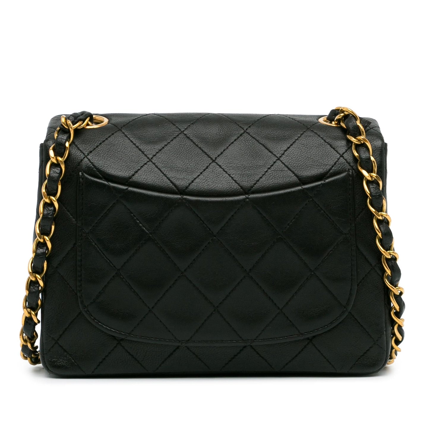 Chanel Mini Square Classic Lambskin Single Flap