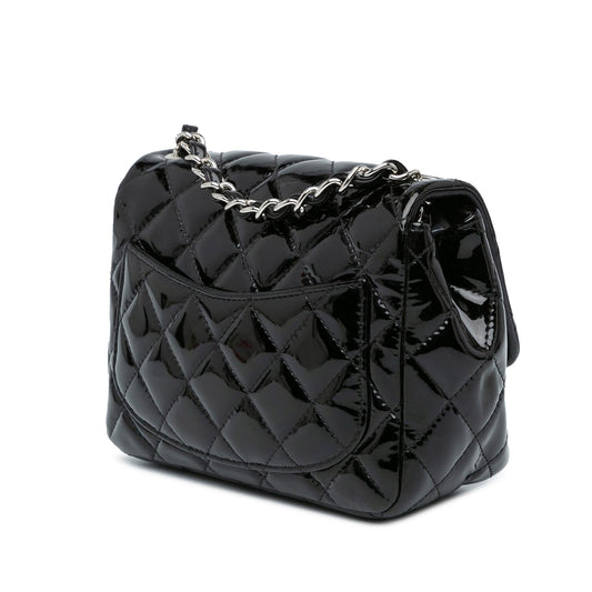 Chanel Mini Square Classic Patent Single Flap (SHG-0hjZ92)