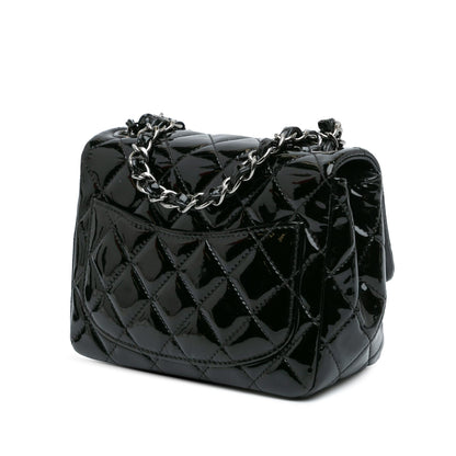 Chanel Mini Square Classic Patent Single Flap (SHG-MhyuAt)