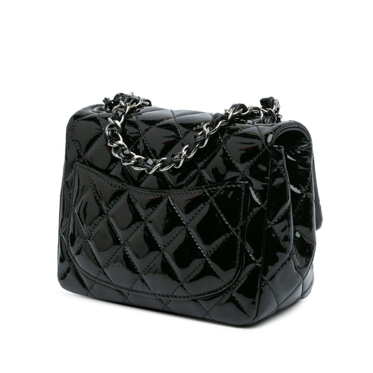 Chanel Mini Square Classic Patent Single Flap (SHG-MhyuAt)