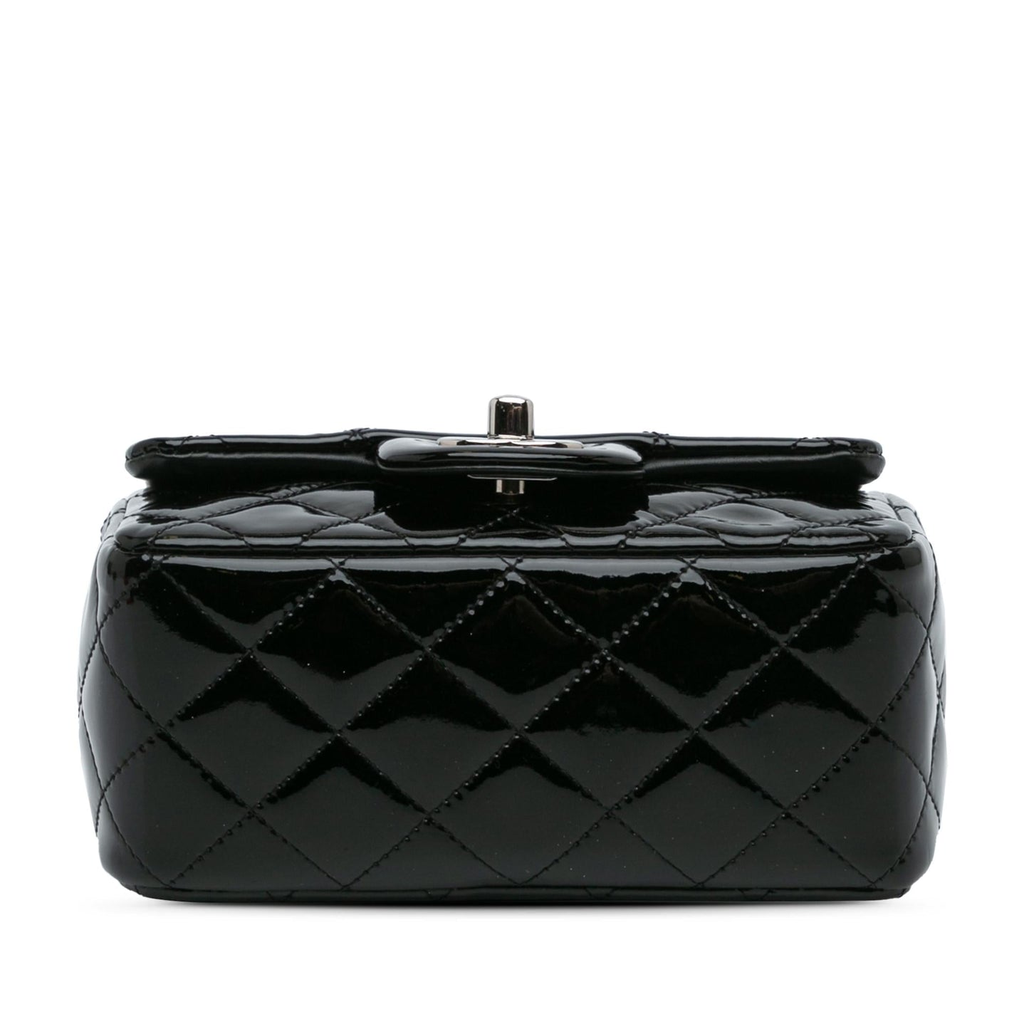 Chanel Mini Square Classic Patent Single Flap