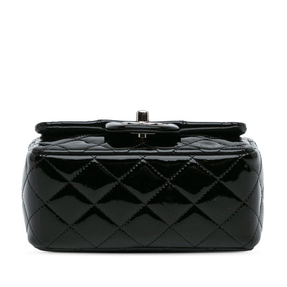 Chanel Mini Square Classic Patent Single Flap
