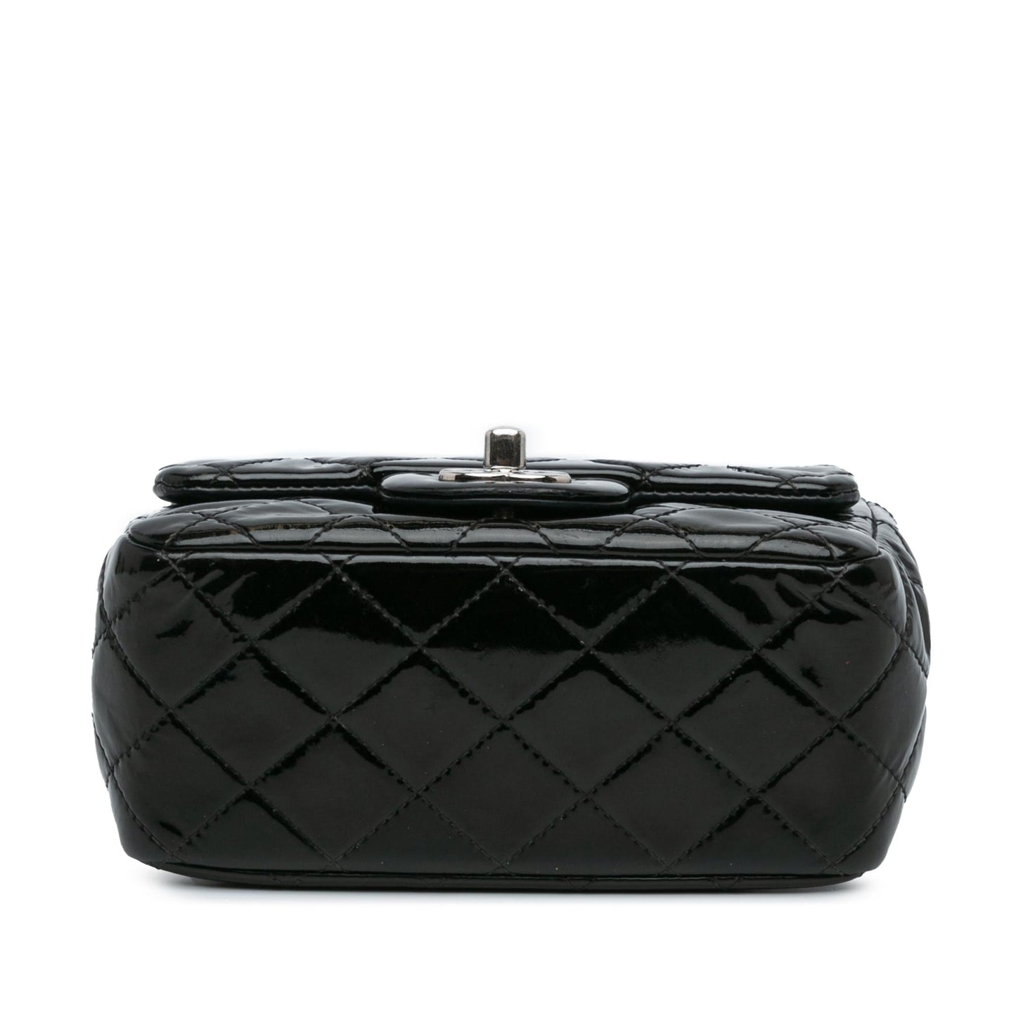 Chanel Mini Square Classic Patent Single Flap