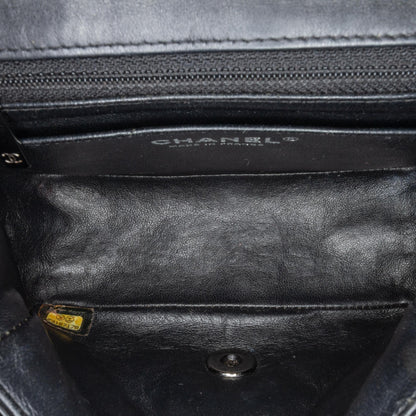 Chanel Mini Square Classic Patent Single Flap