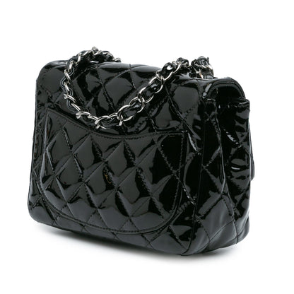 Chanel Mini Square Classic Patent Single Flap