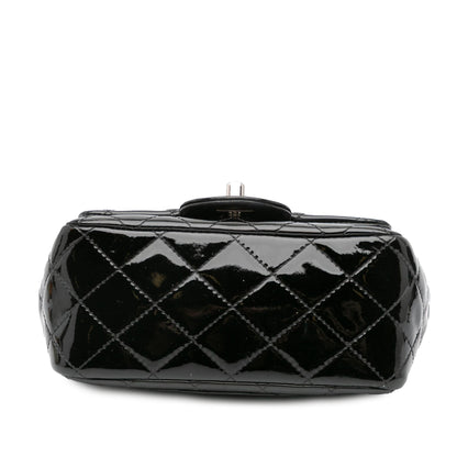 Chanel Mini Square Classic Patent Single Flap