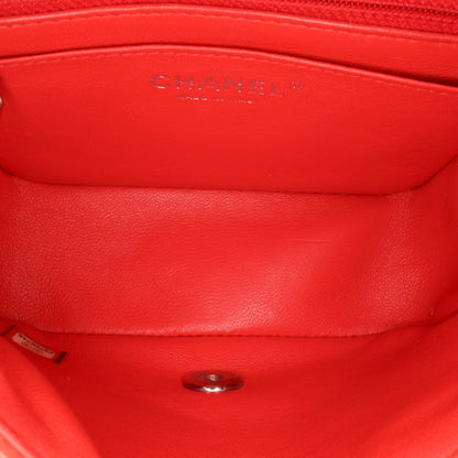 Chanel Mini Square Classic Patent Single Flap