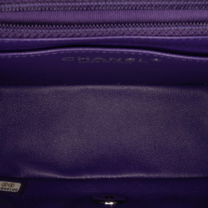 Chanel Mini Square Classic Patent Single Flap