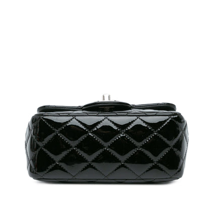 Chanel Mini Square Classic Patent Single Flap