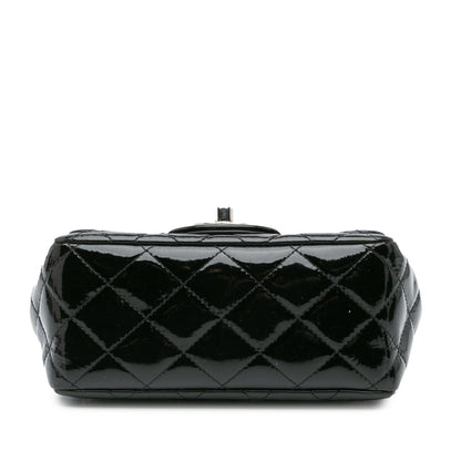 Chanel Mini Square Classic Patent Single Flap