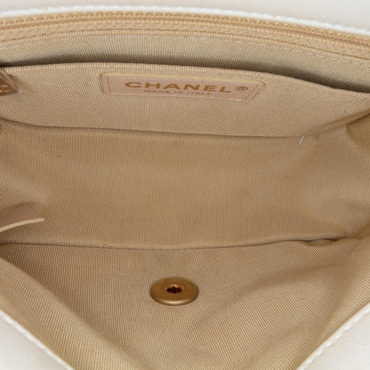 Chanel Mini Square Lambskin Romance Single Flap (SHG-cLMyQW)