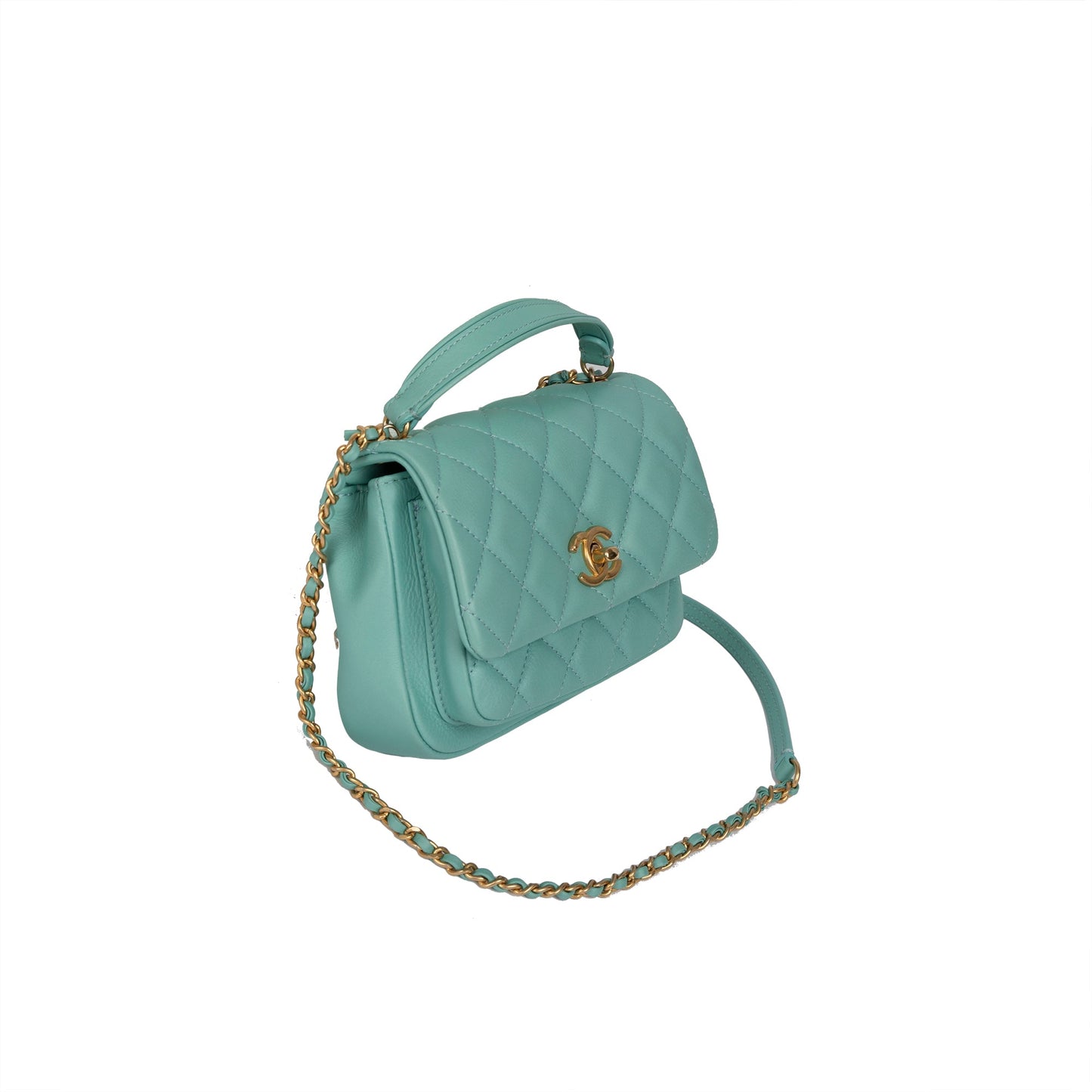 Chanel Mini Top Handle Flap Bag