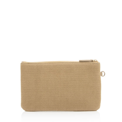 Chanel Mixed Fibers Deauville Pochette