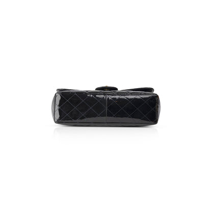 Chanel Mobile Art Jumbo Patent Leather Single Flap Bag
