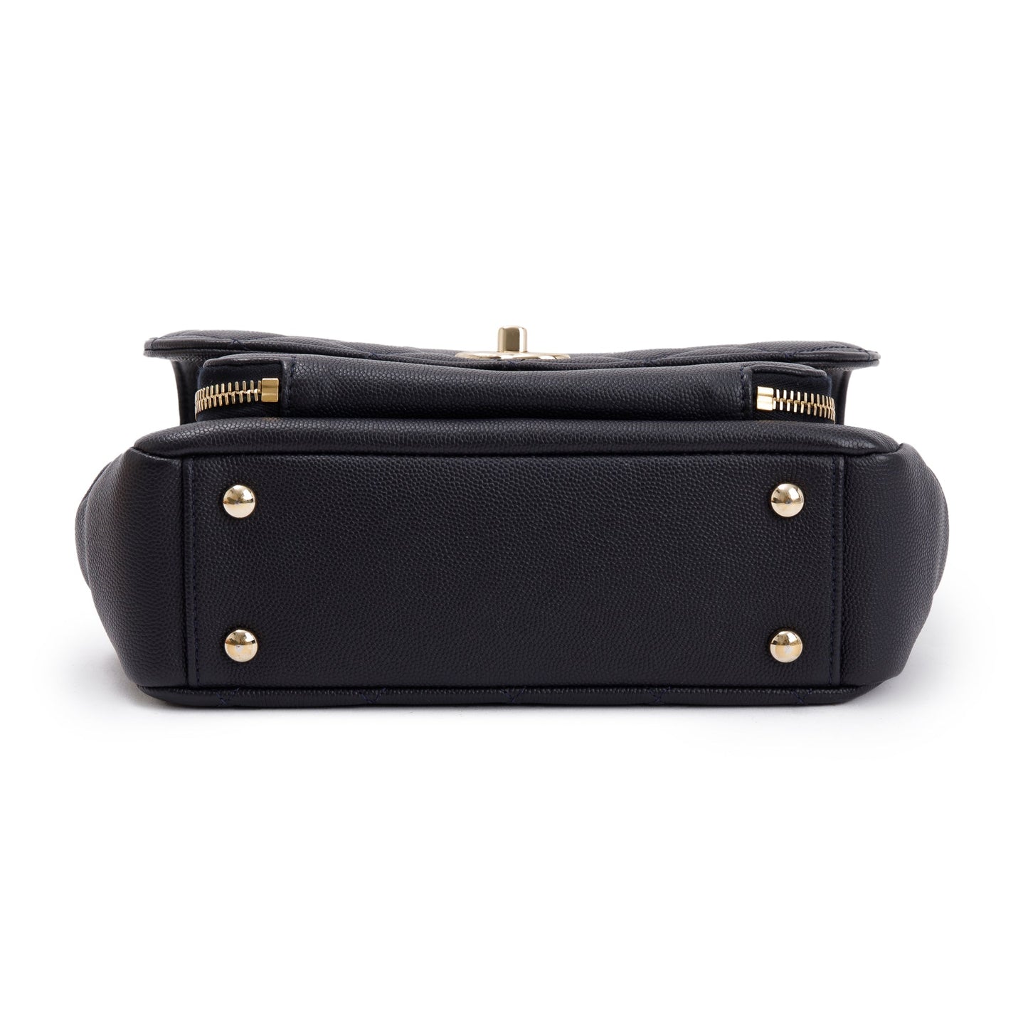 Chanel Navy Caviar Leather Medium Business Affinity Flap Bag