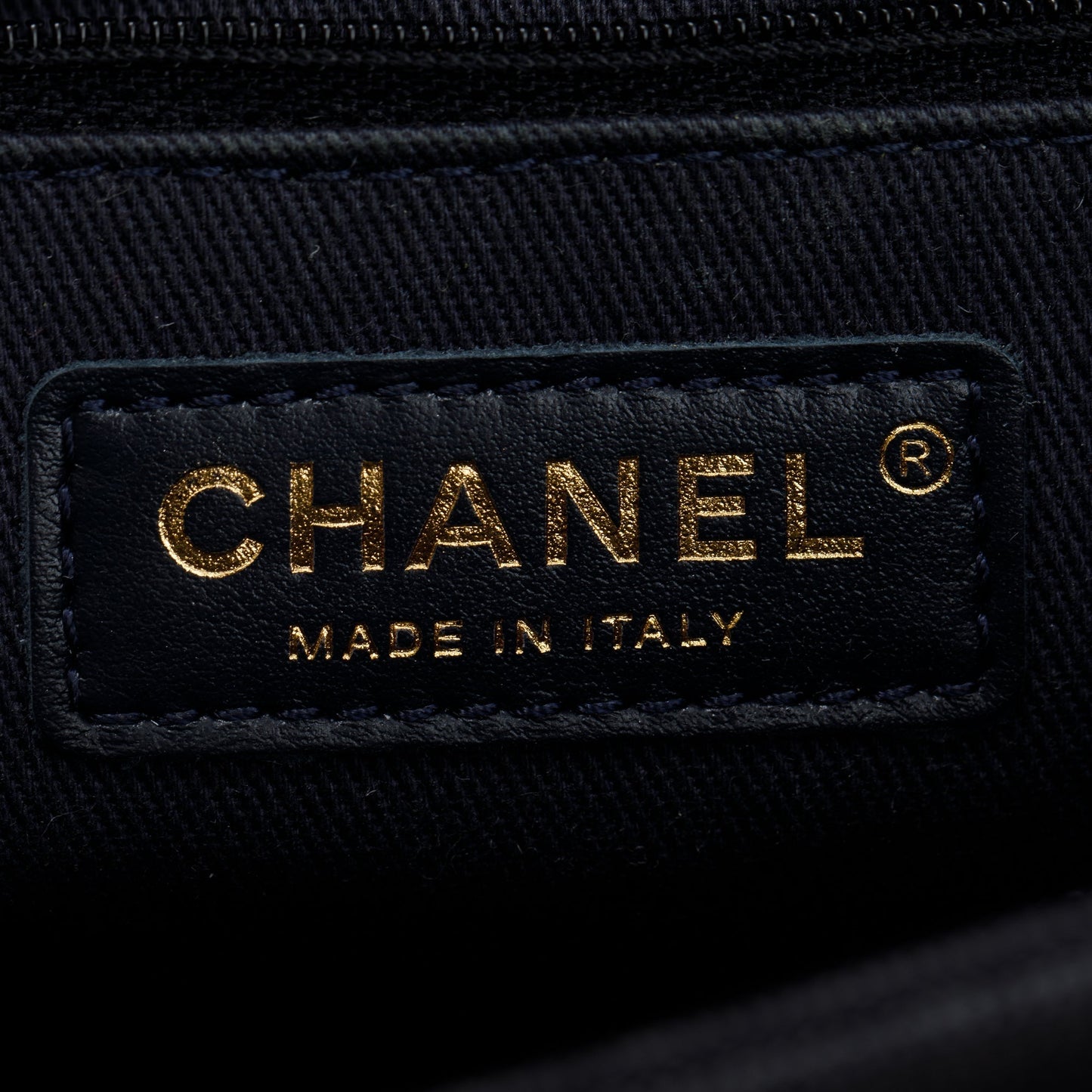 Chanel Navy Caviar Leather Medium Business Affinity Flap Bag