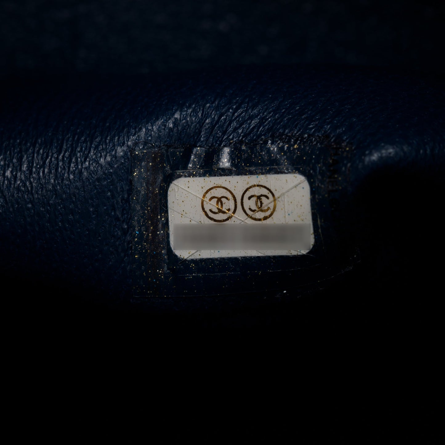 Chanel Navy Lambskin Leather Classic Medium Double Flap Bag