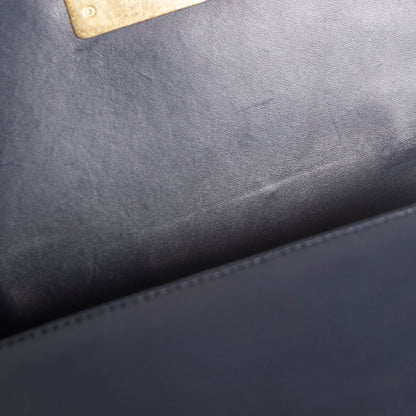 Chanel Navy Lambskin Small Boy Bag